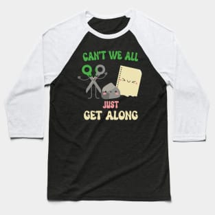 can't we all just get along gift for you Baseball T-Shirt